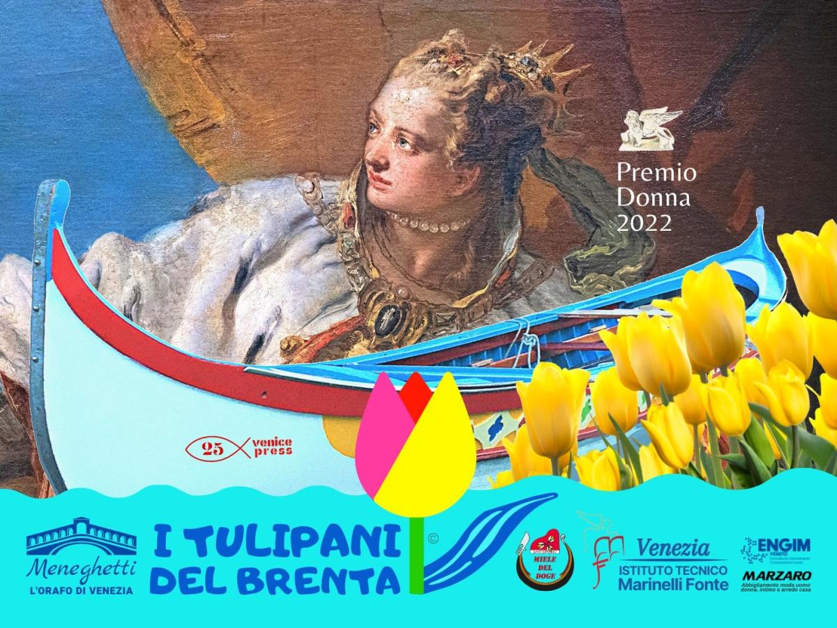 ♕ Dogi in Riviera e Tulipani del Brenta 🌷 da Fiesso d’Artico a Venezia lungo il Canal Grande fino a&nbsp;Rialto